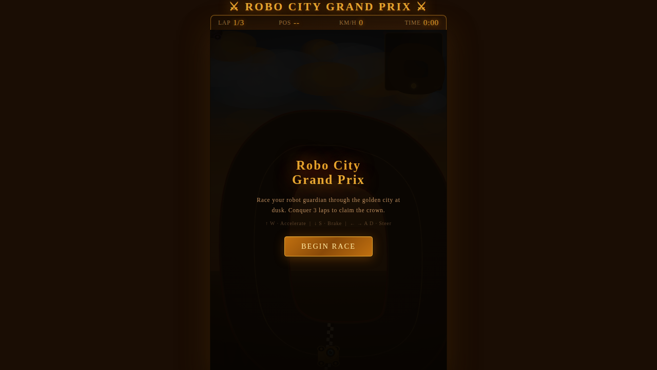 Robo City Grand Prix — Racing